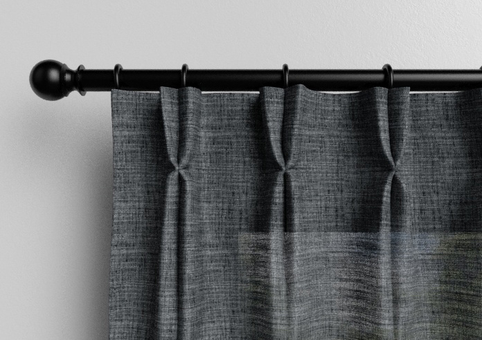 Novara Voile, Pebble Grey - Made to Measure Curtains - Image 10